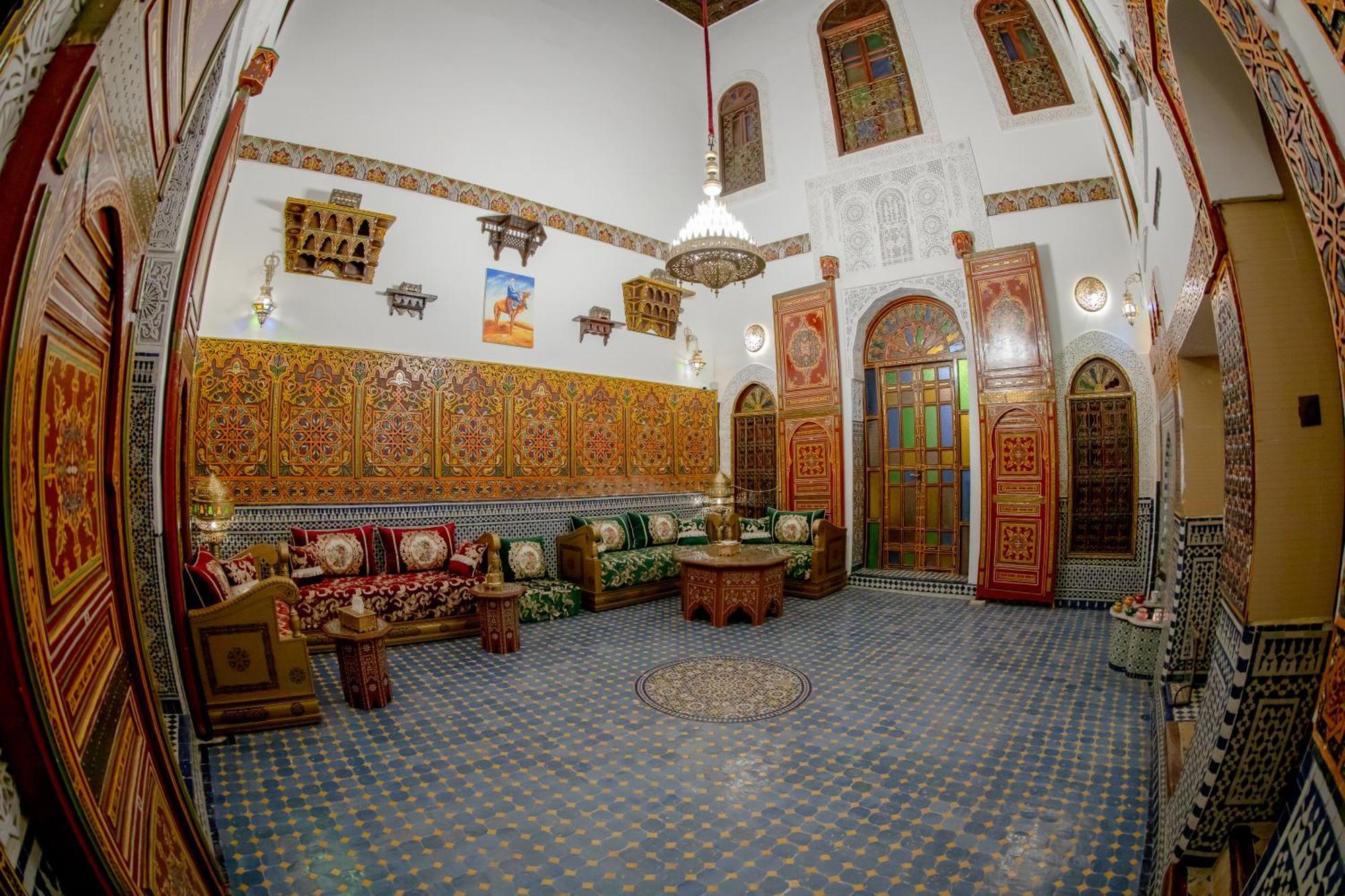 Riad Bahja Fez Bagian luar foto