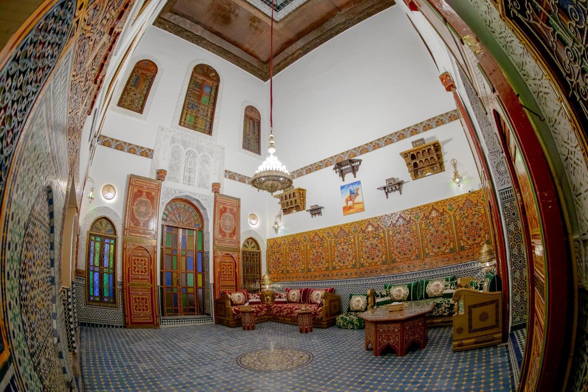 Riad Bahja Fez Bagian luar foto