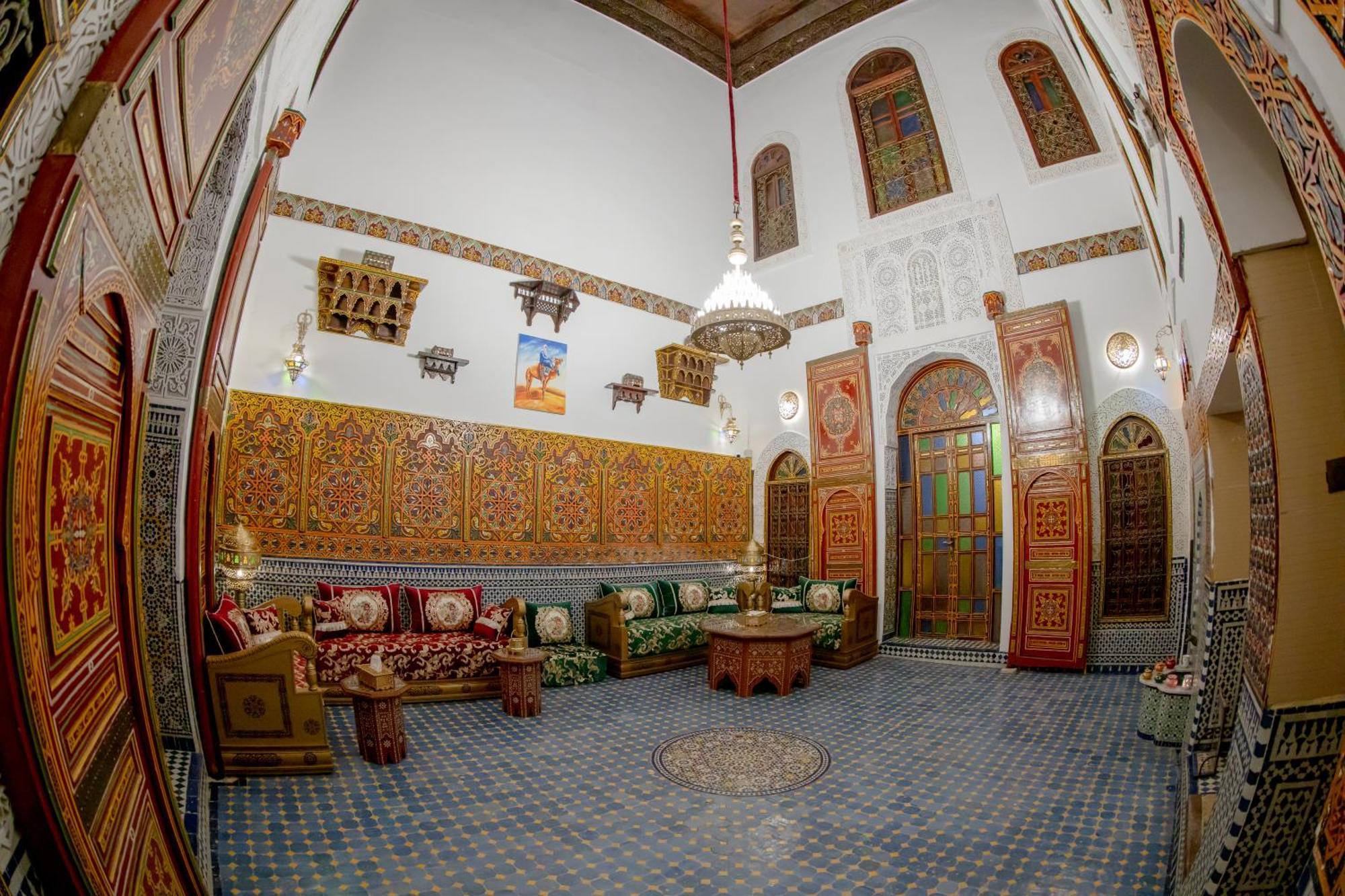 Riad Bahja Fez Bagian luar foto