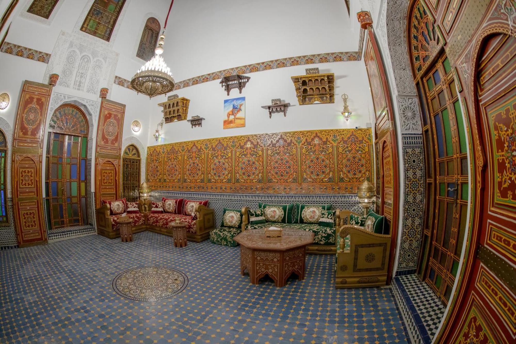 Riad Bahja Fez Bagian luar foto
