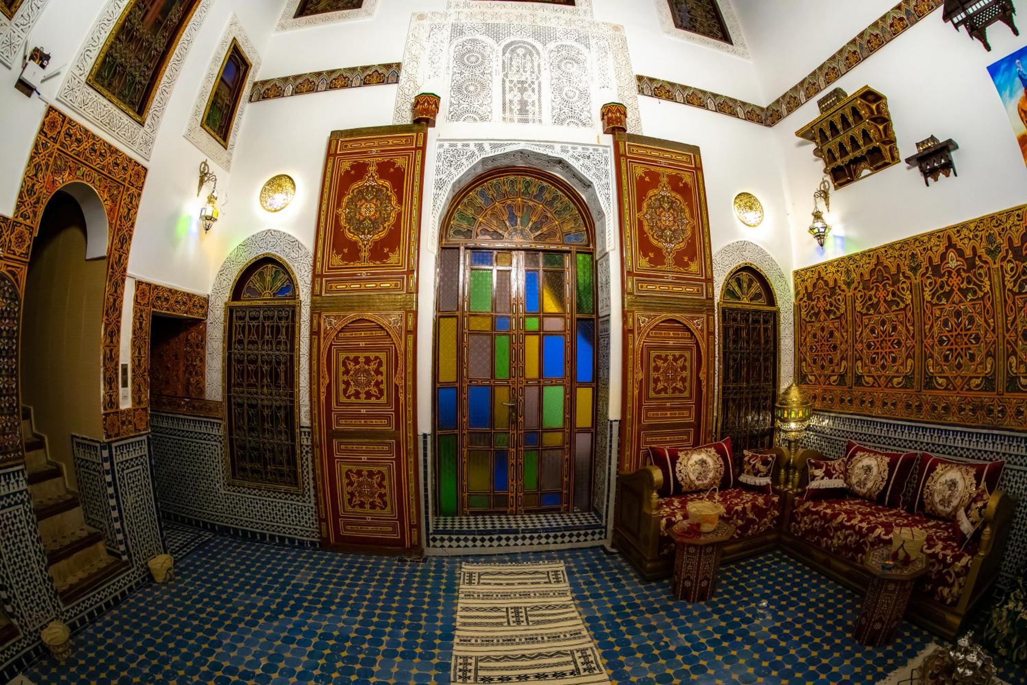Riad Bahja Fez Bagian luar foto