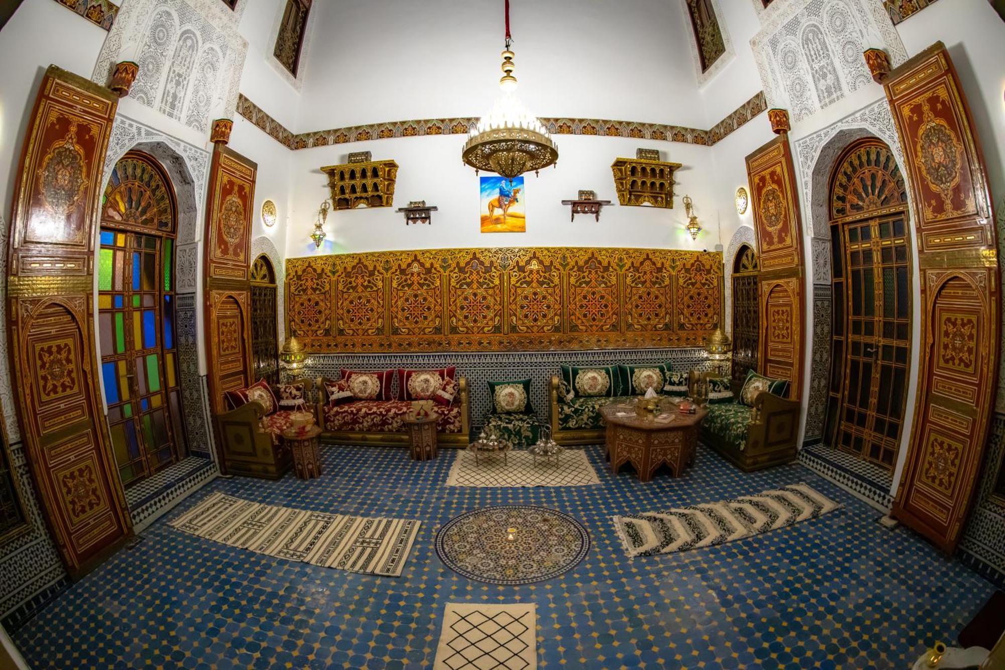 Riad Bahja Fez Bagian luar foto