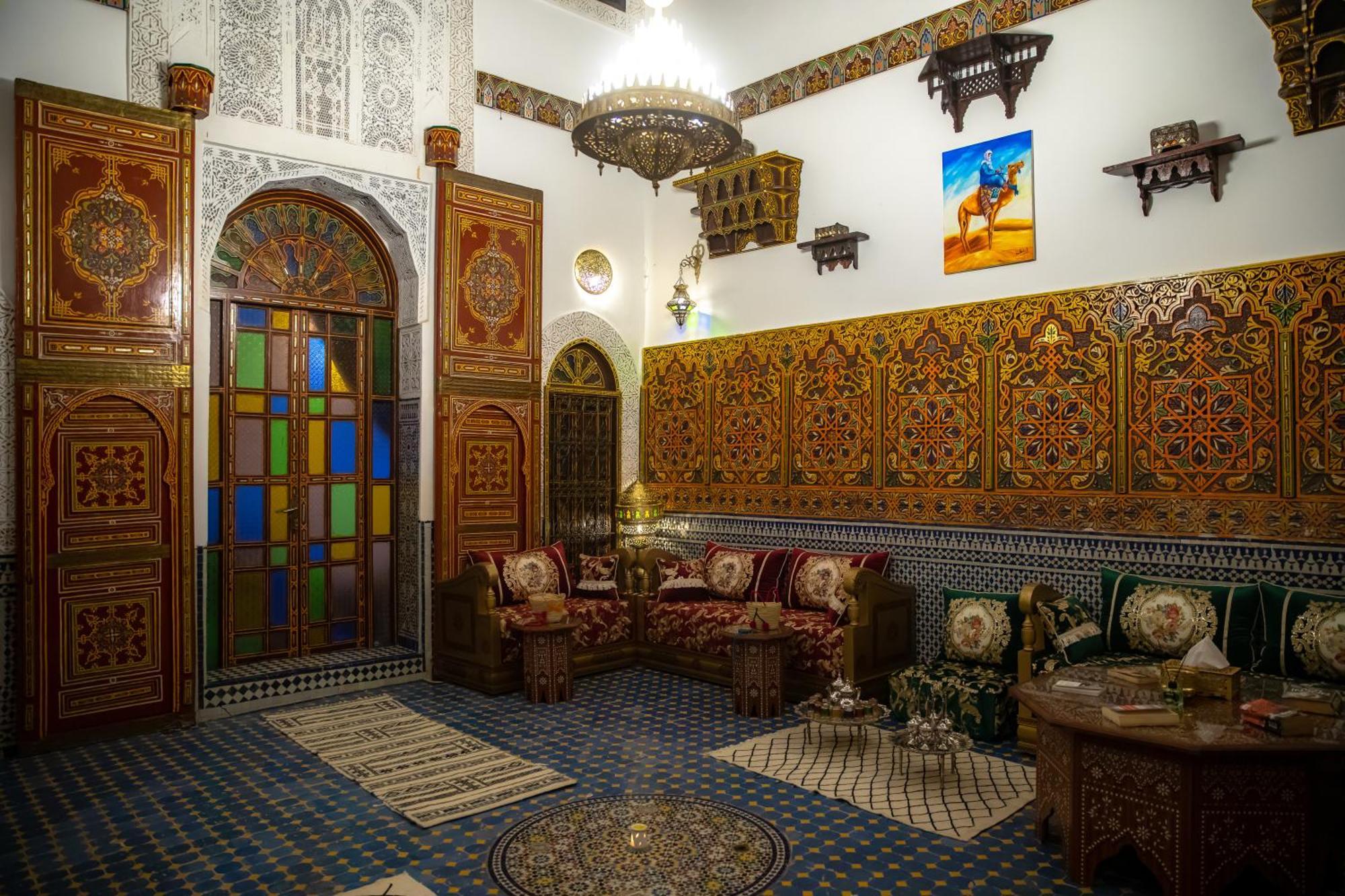Riad Bahja Fez Bagian luar foto