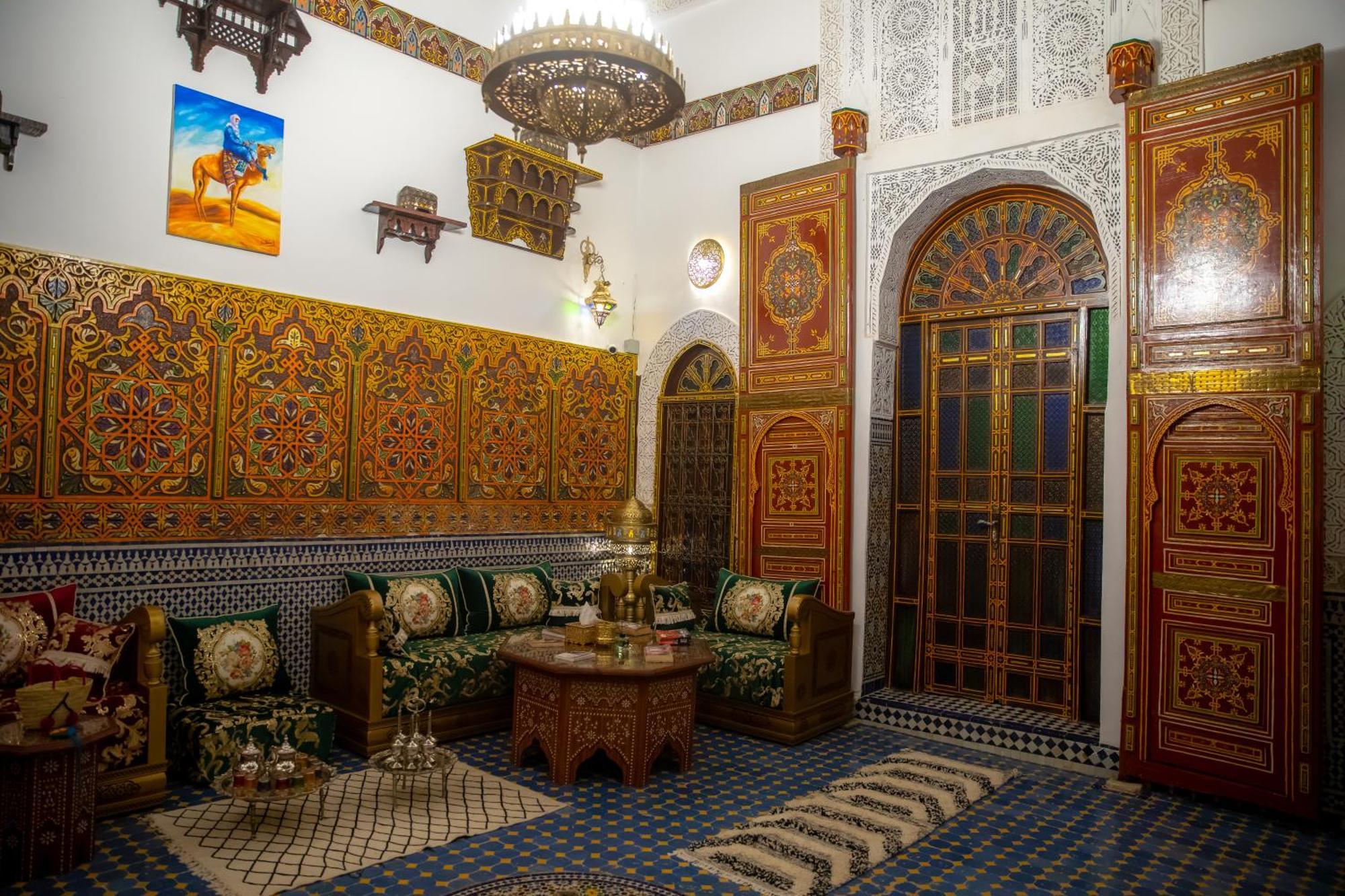 Riad Bahja Fez Bagian luar foto
