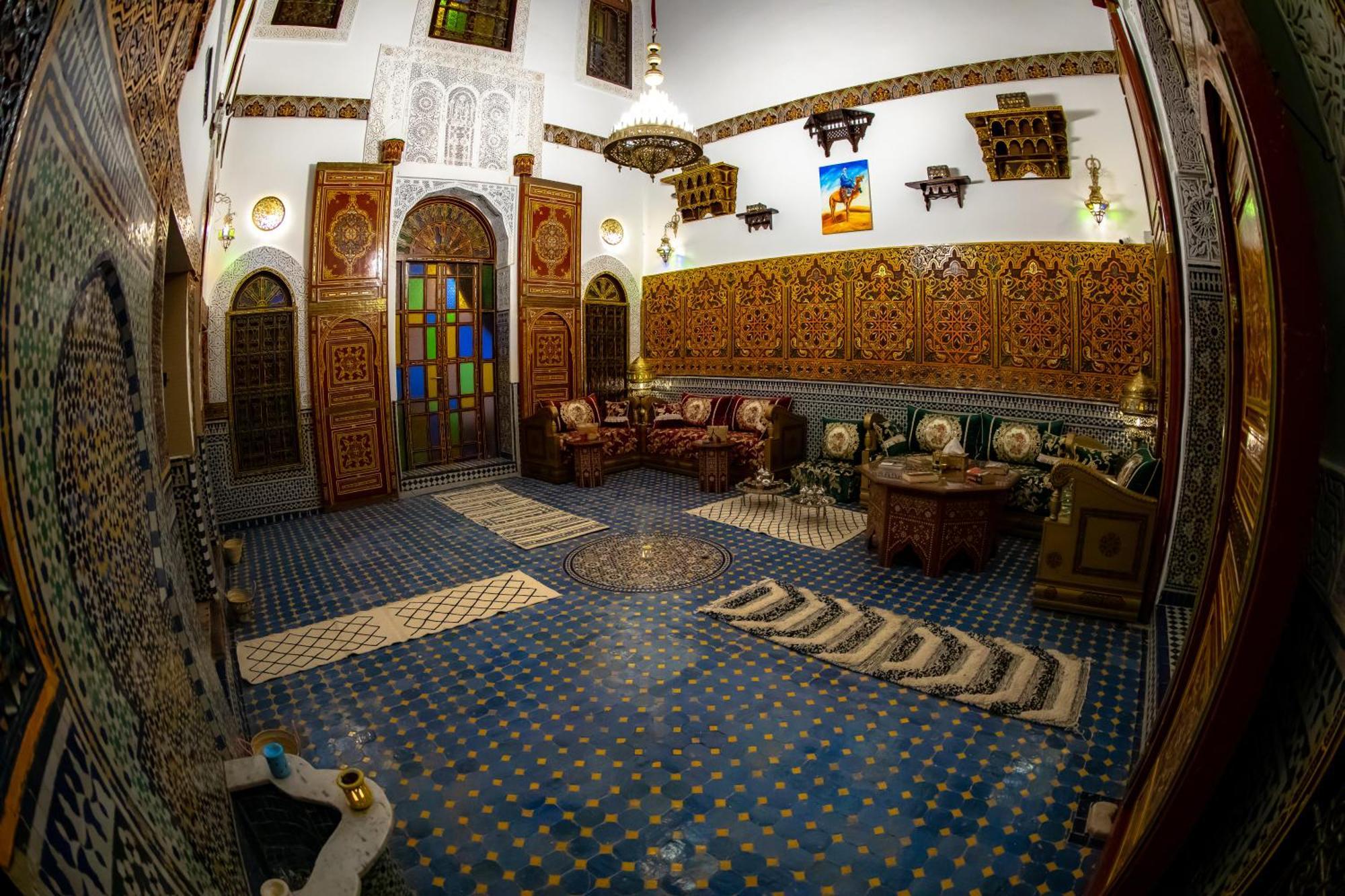 Riad Bahja Fez Bagian luar foto
