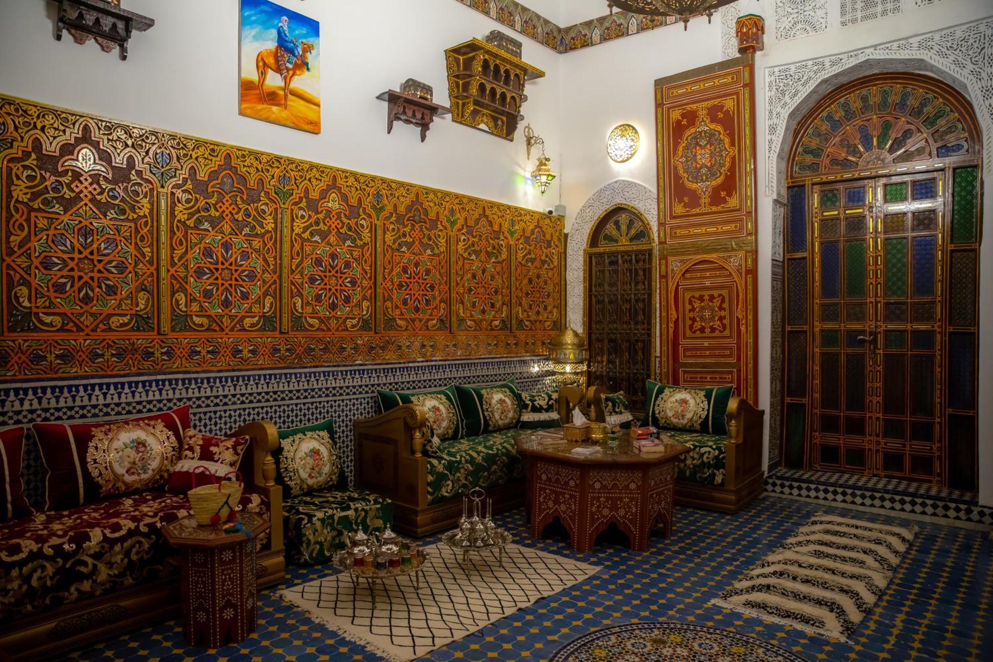 Riad Bahja Fez Bagian luar foto